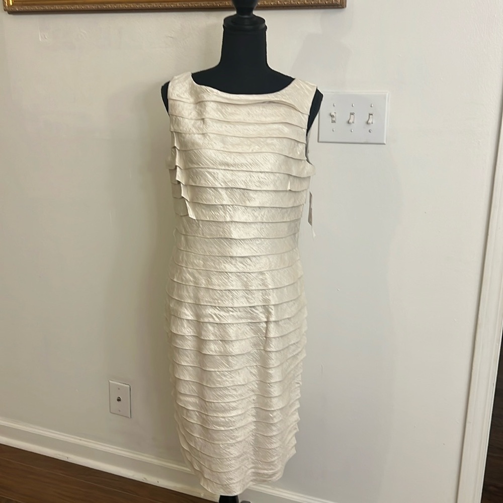 NWT Adrianna Papell Designer Special Occasion Dress, Sz. 12